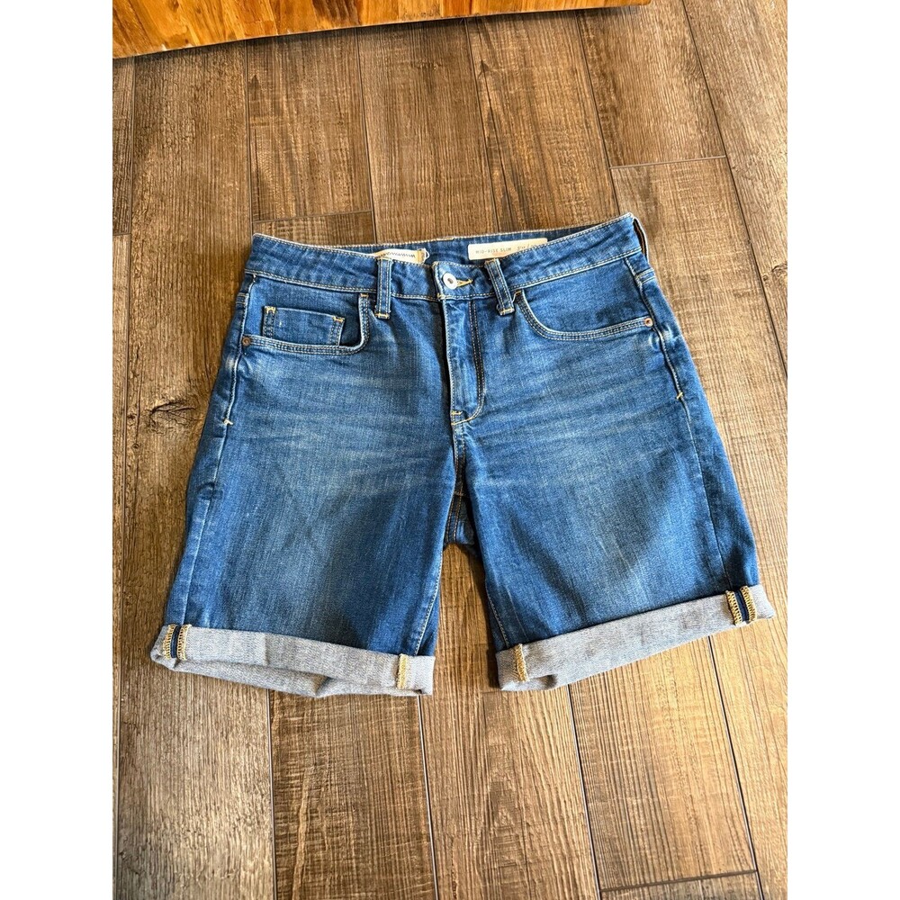 Anthropologie Pilcro Midrise Slim Shorts Sz. 27